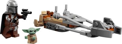 Lego Star Wars Speeder Bike Mandalor Grogu 75436