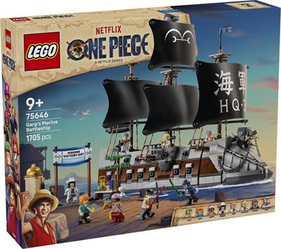 Lego One Piece Nave Da Guerra Di Garp 75646