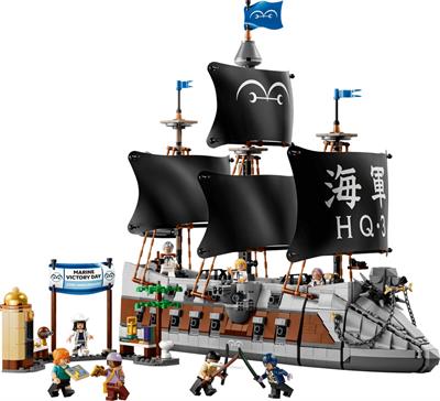Lego One Piece Nave Da Guerra Di Garp 75646