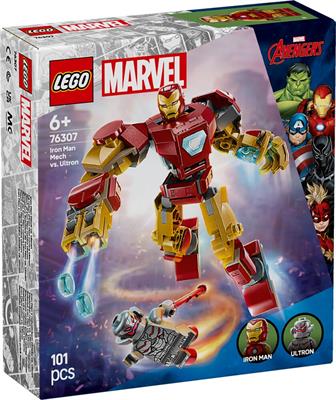 Lego Super Heroes Mech Di Iron Man Contro Ultron 76307
