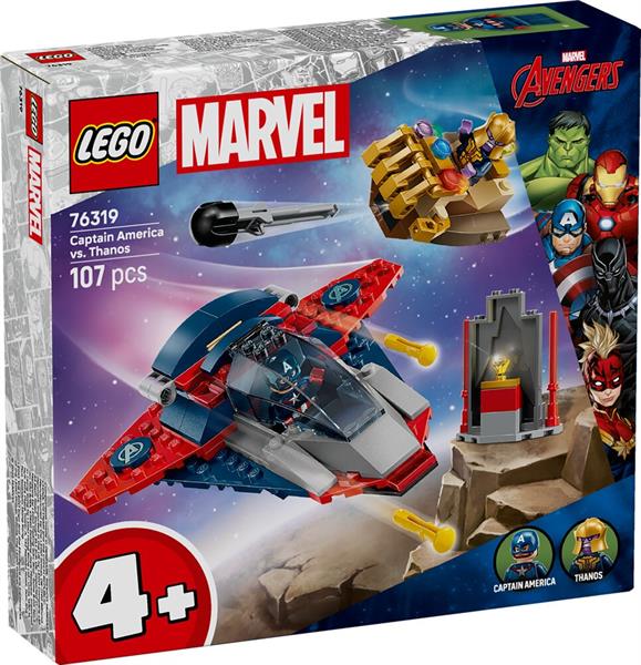 Lego Super Heroes Captain America Contro Thanos 76319