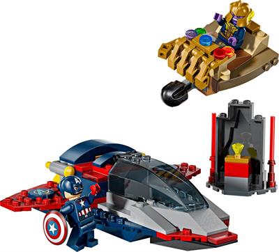 Lego Super Heroes Captain America Contro Thanos 76319