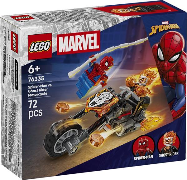 Lego Super Heroes Spider-Man Vs. Ghost Rider 76335