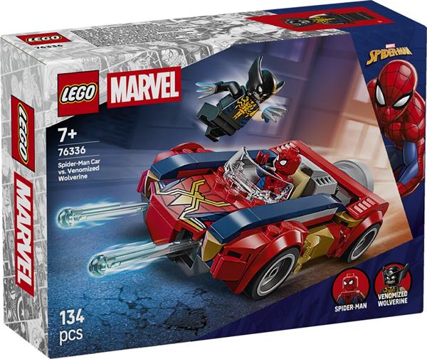 Lego Super Heroes Auto Spider-Man Vs. Venom.Wolver.76336