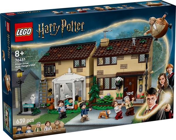 Lego Harry Potter Privet Drive: La Visita Di Zia Marge 76451