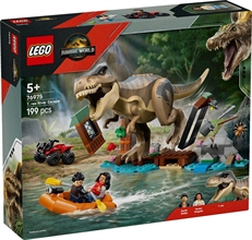 Lego Jurassic World Fuga Sul Fiume T.Rex 76975