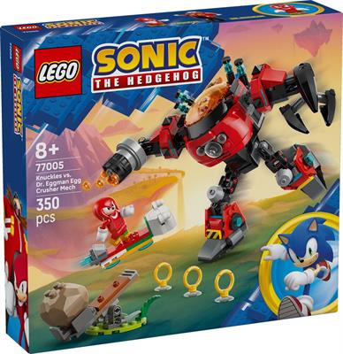 Lego Sonic Knuckles Vs. Mech Egg Crusher Dr. Eggman 77005