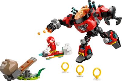Lego Sonic Knuckles Vs. Mech Egg Crusher Dr. Eggman 77005