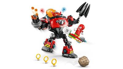 Lego Sonic Knuckles Vs. Mech Egg Crusher Dr. Eggman 77005