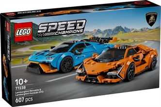 Lego Speed Champions Lamborghini Revuelto E Huracan Sto 77238