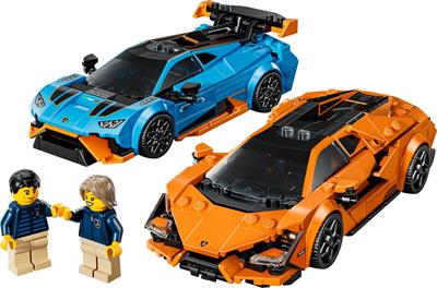 Lego Speed Champions Lamborghini Revuelto E Huracan Sto 77238