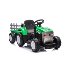 Trattore Lamas Verde 12Volt Con Rimorchio