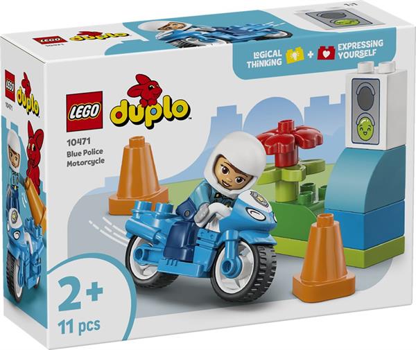 Lego Duplo Town Motocicletta Blu