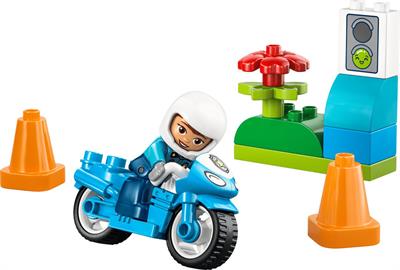 Lego Duplo Town Motocicletta Blu