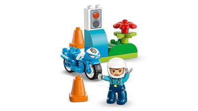 Lego Duplo Town Motocicletta Blu
