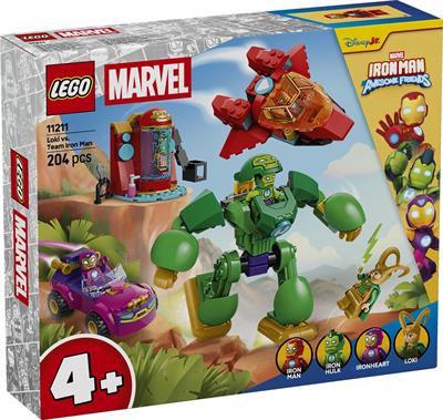Lego Loki vs. Team Iron Man