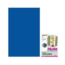 VELINA CM.50X76 - BUSTA 24 FG. - BLU