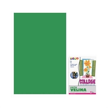 VELINA CM.50X76 - BUSTA 24 FG. - VERDE SCURO