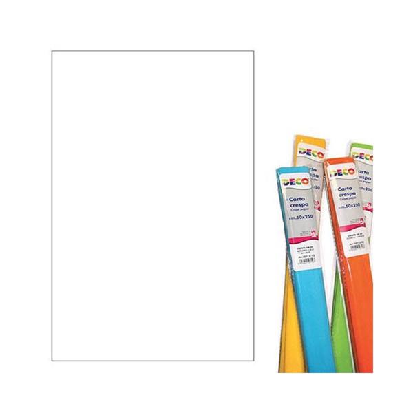 CARTA CRESPA GR.40 CM.50X250 - BIANCO
