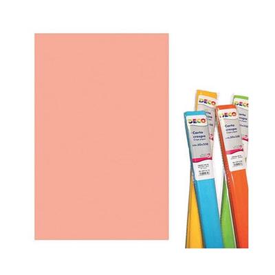 CARTA CRESPA GR.40  CM.50X250 - ROSA CARNE